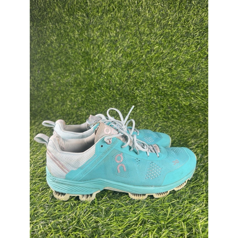 On Cloud Size 9 Women's Blue Green Atlantis Haze Running Athletic Shoes